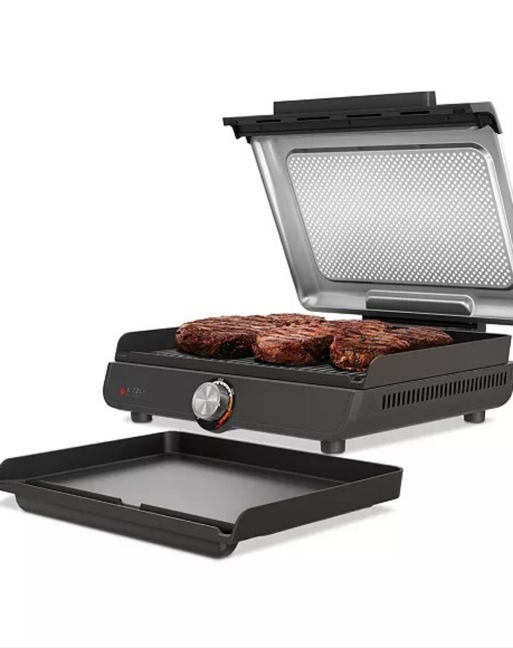 Ninja Electric Indoor Grill with Removable Drip Tray - Black
